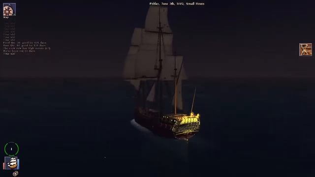 Pirates of the Caribbean - New Horizons on Maelstrom engine [Day/Night transition] смотреть онлайн