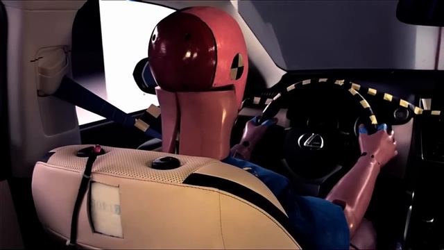 2015-2020 Lexus NX200t/NX300h (Hybrid) IIHS Small-Overlap Crash Test