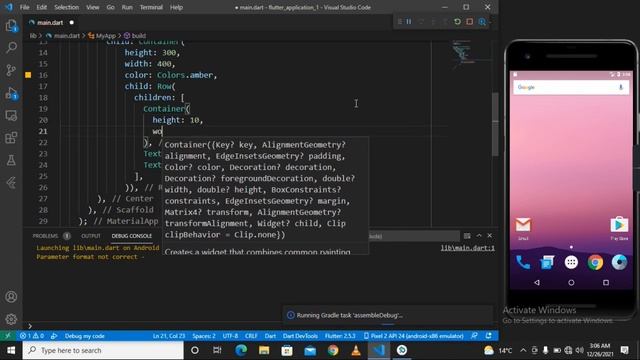 Flutter Tutorial for Beginners #11 - Rows @flutter app developer смотреть онлайн
