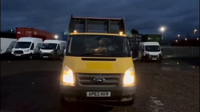 Ford Transit 2.2 TDCI 155 T350 Long Wheel Base 2013 ‘63 Reg’ One Stop Tipper Body - Alloy Body смотреть онлайн