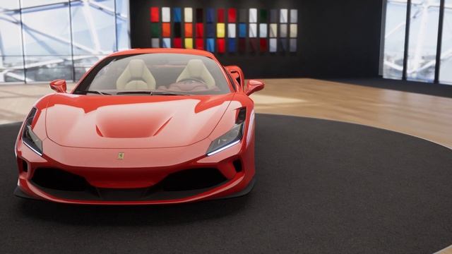 Ferrari F8 Tributo Rosso Scuderia/Crema (build) смотреть онлайн
