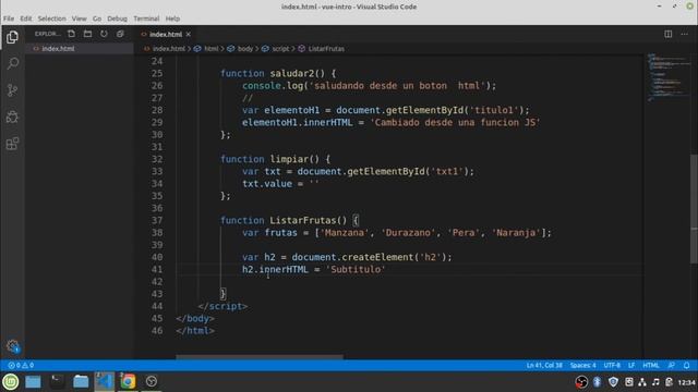 Vue Super Básico 004 - Creando Elementos HTML con Javascript смотреть онлайн