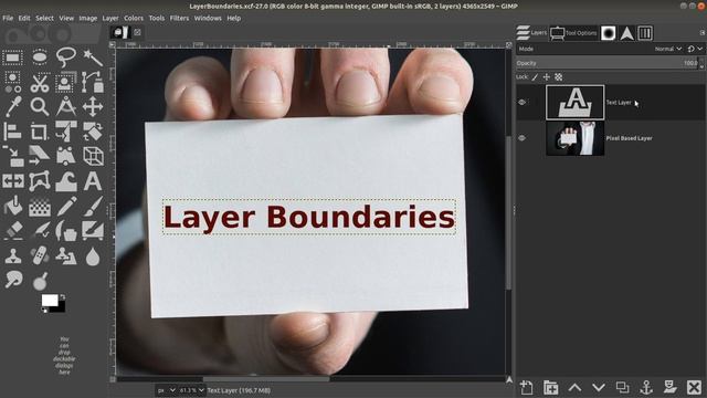 GIMP Layer Boundaries EXPLAINED! смотреть онлайн