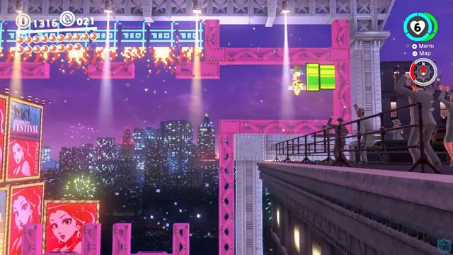 [NS] Super Mario Odyssey - DONKEY KONG ARCADE EASTER EGG (New Donk City Festival) смотреть онлайн