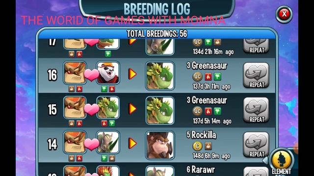 Monster legend|AMAZING GAMEPLAY|#GAMES|THE WORLD OF Games with momna смотреть онлайн