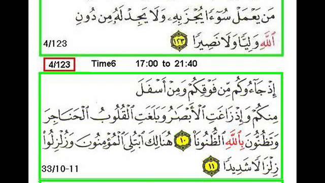 Sura 4 Verse 117 126 B