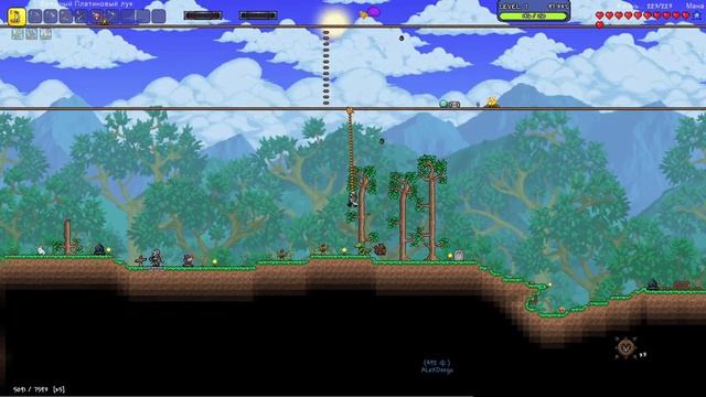 Начало террарии с каламити модом! | Terraria | Calamity mod #1 смотреть онлайн