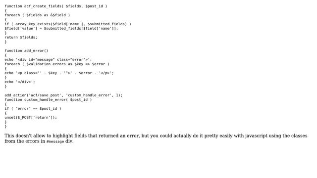 Wordpress: Advanced Custom Fields Validation (4 Solutions!!) смотреть онлайн
