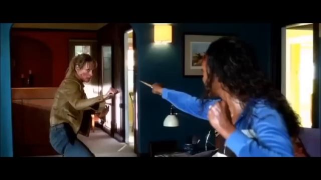 KILL BILL Volume 1: Fight Scene in Pasadena & Vivica A. Fox's reflection смотреть онлайн
