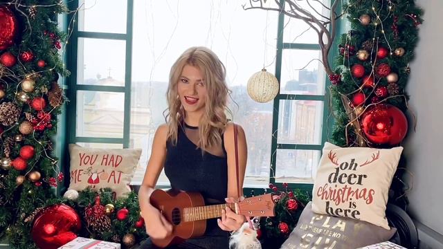 BRENDA LEE-Rockin around the Christmas Tree(укулеле кавер)Анастасия Гудзевич(uke cover) A.Hudzevych смотреть онлайн