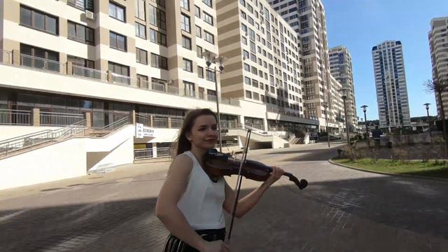 TONES AND I - DANCE MONKEY (кавер на скрипке Вероника Кострыгина) смотреть онлайн