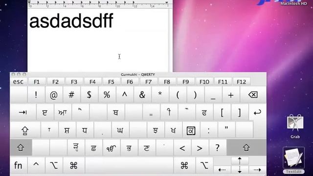 Mac OS X - Infos abt: Custom Gurmukhi Keyboard Layout Install, Write, Unicode - JattSite.com смотреть онлайн