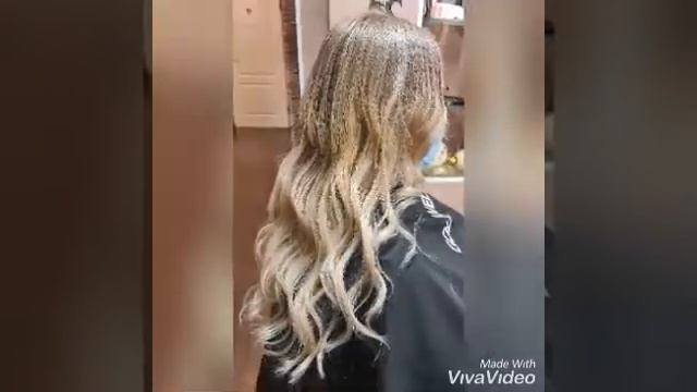 Balayage Goldwell #goldwell #colorance #blondehair смотреть онлайн