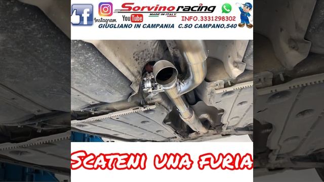 AUDI S3 SCARICO CON VALVOLA ELABORATO SORVINO RACING смотреть онлайн