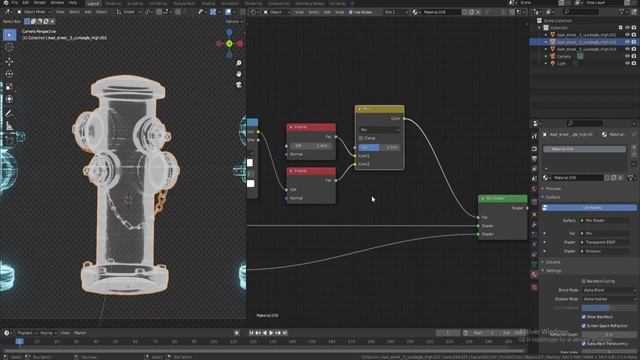 Easy Hologram Shader in Eevee - Blender смотреть онлайн