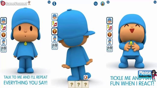 Talking Pocoyo Free Android İos Free Game GAMEPLAY VİDEO смотреть онлайн
