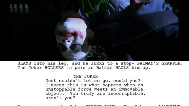 Script To Screen - The Dark Knight - Final Fight Scene смотреть онлайн
