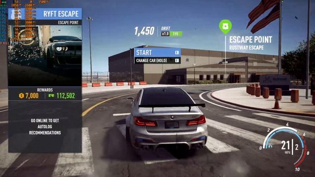 NFS Payback Ryzen5 2400g(Vega 11) смотреть онлайн