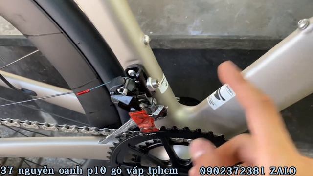 JAVA FOUCO 3 món shimano 105 màu titan Quang Anh 0902372381 ZALO смотреть онлайн