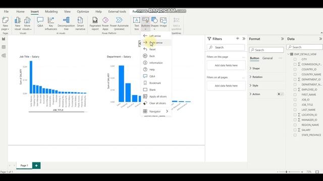Power BI Fundamental | Bookmarks | Connect with #oracle database смотреть онлайн