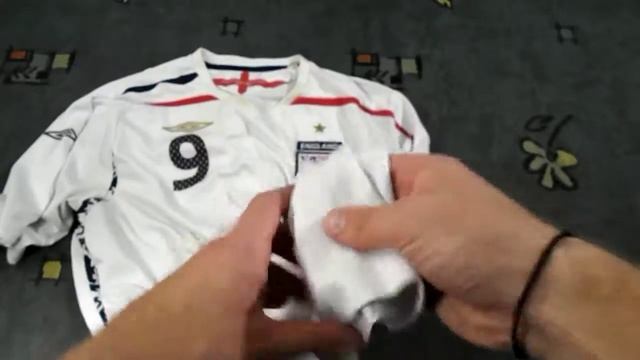 Обзор футбольная форма Умбро | Umbro - Англия | England сезон 2007/09 Руни | Rooney Футболофил смотреть онлайн