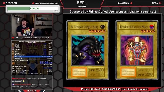 Yu-Gi-Oh! Forbidden Memories Speedrun in 1:39:36 (15 Card Mod) [PB] смотреть онлайн