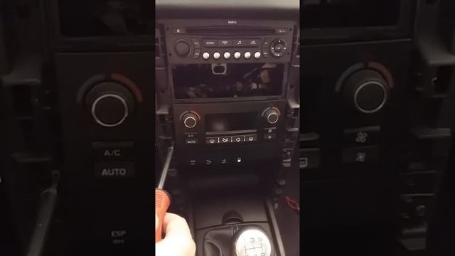 PEUGEOT 207 CLIMA CONTROL DISPLAY REPLACEMENT PART A смотреть онлайн