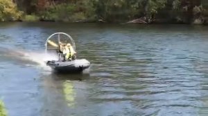 Самодельная аэролодка с двигателем УД-25С