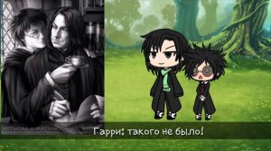 Реакция на шипы Снарри Северуса и Гарри.