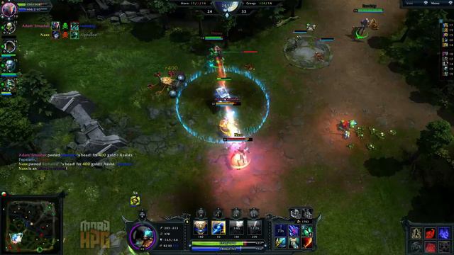 HoN Vindicator - Adam`Smasher - Best Kill Streak - CM смотреть онлайн