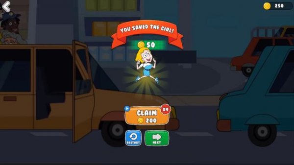 Save The Girl (Lion Studios) - Noob vs Pro Android Gameplay Walkthrough - All Levels Solution Play