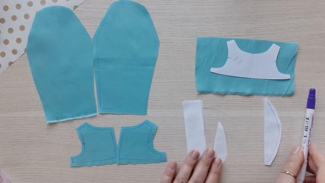 Платье для куклы Алисы. Часть 2. смотреть онлайн