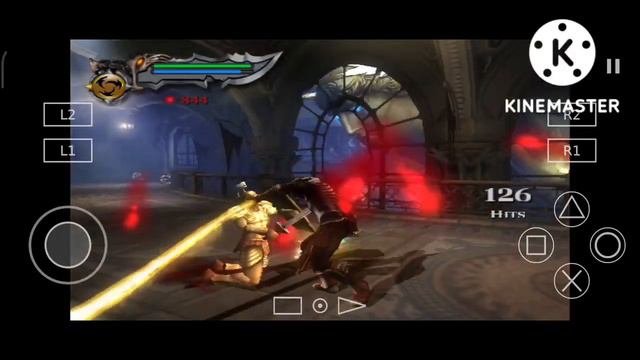 GOD OF WAR II Gameplay until Save point 1 on mobile смотреть онлайн