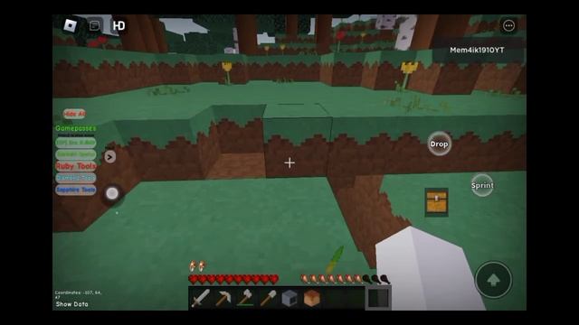 Майнкрафт в Роблоксе | Roblox | Minecraft | Роблокс | Майнкрафт смотреть онлайн