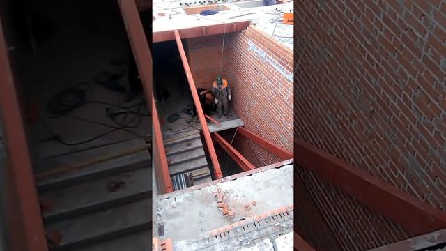 Монтаж лестничных маршей. смотреть онлайн