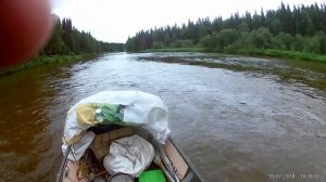 река Берёзовая, лодка-болотоход 22л.с.