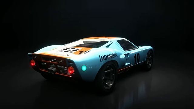 LIVERY GRID Autosport FORD GT40 GULF like смотреть онлайн