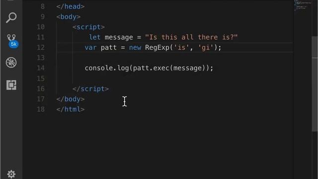 Javascript - Regex - Pattern for character - Part 1 смотреть онлайн