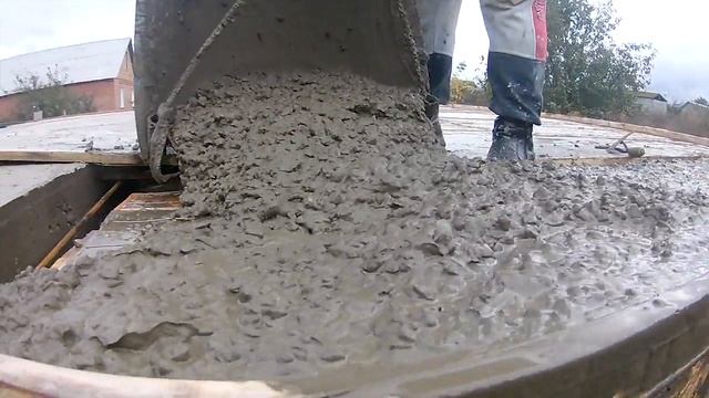 Ребристое монолитное перекрытие. 2ая плита. Завершение. смотреть онлайн