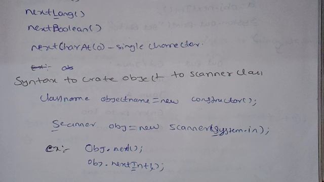 jntuh r18 oops Java programming unit2 part-1 reading console input scanner class very important ??? смотреть онлайн
