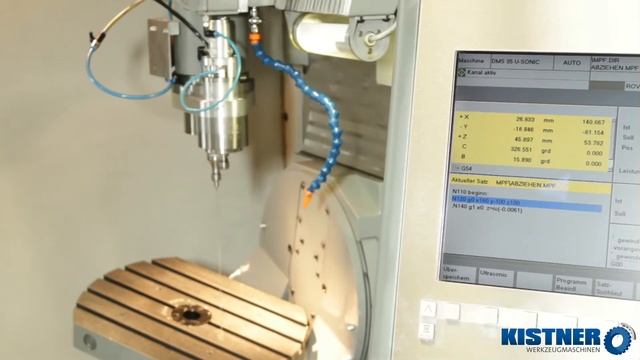 DECKEL MAHO / SAUER | DMS 35 ultrasonic - Vertikal-Bearbeitungszentrum - Kistner Werkzeugmaschinen смотреть онлайн