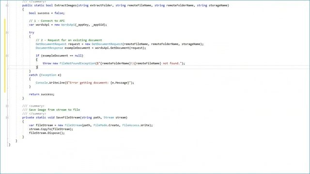 Extracting images from a document using Aspose.Words Cloud API (C#) смотреть онлайн