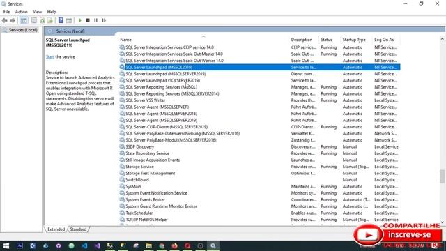 Fixando erro ao conectar a base de dados SSMS смотреть онлайн
