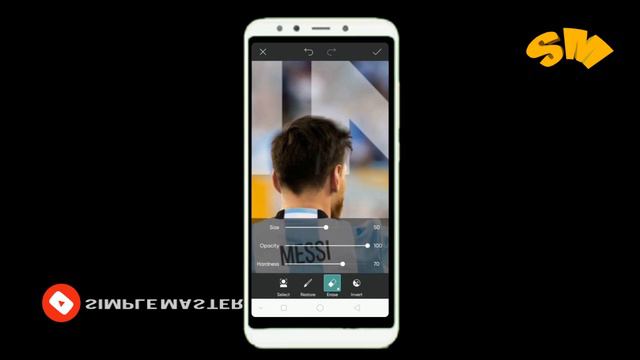How to add Text Behind object / editing tutorial / PicsArt /simple Master смотреть онлайн