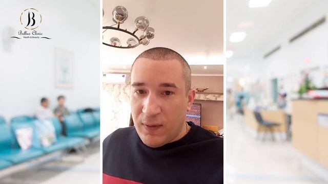 10 дней после пересадки волос в Bellus Clinic смотреть онлайн