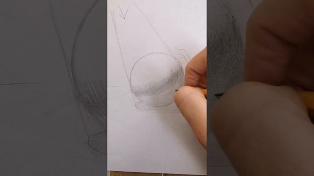 Как нарисовать Шар.Основы академического рисунка. Подробный урок. смотреть онлайн