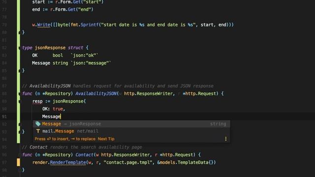 8.03 Creating a handler that return JSON смотреть онлайн