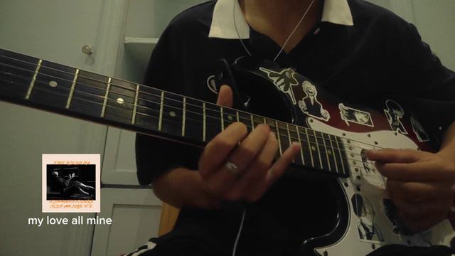 MY LOVE MINE ALL MINE-MITSKI(electric guitar cover)with TABS смотреть онлайн