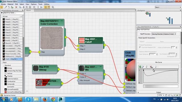 Создаём материал шёлка в 3ds Max V-Ray смотреть онлайн