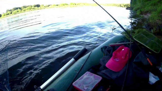 Р. Ветлуга.Белый Яр.Спиннинг. Борт Донка.Новая Изба смотреть онлайн